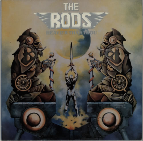The Rods Heavier Than Thou vinyl LP album (LP record) UK T.RLPHE606840