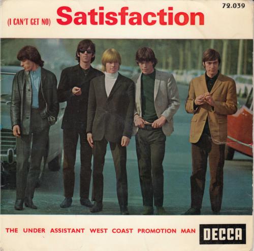 The Rolling Stones (I Can't Get No) Satisfaction + Die-Cut P/S 7" vinyl single (7 inch record / 45) French ROL07IC776997