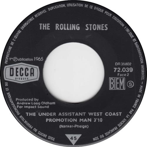 The Rolling Stones (I Can't Get No) Satisfaction + Die-Cut P/S 7" vinyl single (7 inch record / 45) French ROL07IC776997