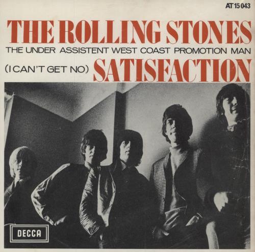 The Rolling Stones (I Can't Get No) Satisfaction + P/S - VG 7" vinyl single (7 inch record / 45) Dutch ROL07IC790696