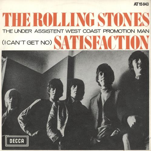 The Rolling Stones (I Can't Get No) Satisfaction + P/S 7" vinyl single (7 inch record / 45) Dutch ROL07IC97967