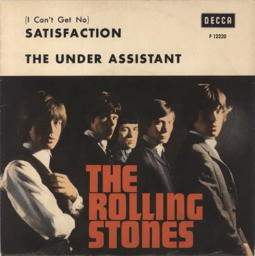 The Rolling Stones (I Can't Get No) Satisfaction - 4th P/S 7" vinyl single (7 inch record / 45) Swedish ROL07IC795692