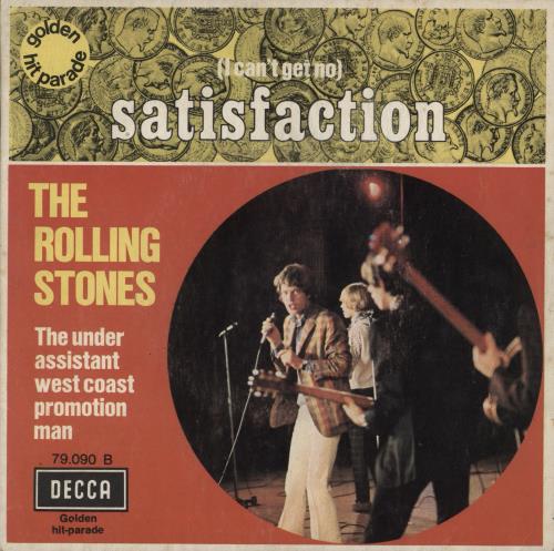 The Rolling Stones (I Can't Get No) Satisfaction - Golden Hit Parade (A) 7" vinyl single (7 inch record / 45) French ROL07IC776173