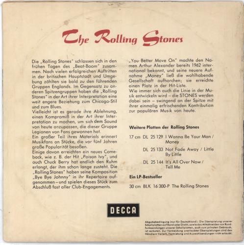 The Rolling Stones (I Can't Get No) Satisfaction - P/S 7" vinyl single (7 inch record / 45) Swedish ROL07IC795690