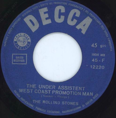 The Rolling Stones (I Can't Get No) Satisfaction - Red Border - Light Blue lbl 7" vinyl single (7 inch record / 45) Italian ROL07IC803141