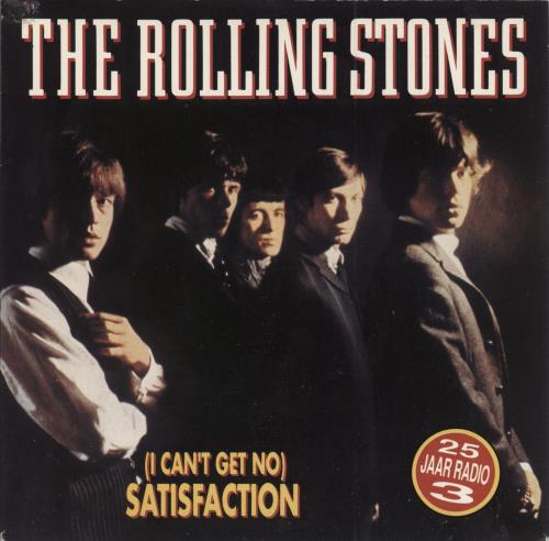 The Rolling Stones (I Can't Get No) Satisfaction 7" vinyl single (7 inch record / 45) Dutch ROL07IC49272