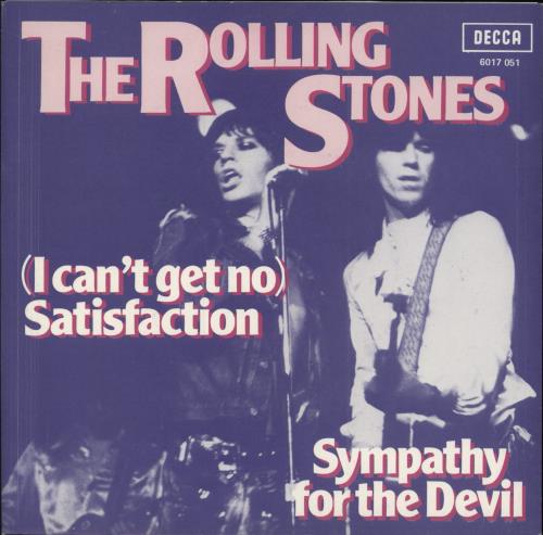 The Rolling Stones (I Can't Get No) Satisfaction 7" vinyl single (7 inch record / 45) Dutch ROL07IC790734