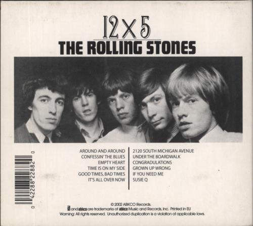 The Rolling Stones 12 x 5 super audio CD SACD UK ROLSAX859318