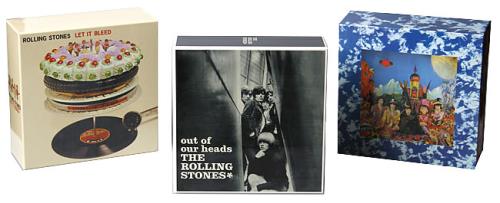 The Rolling Stones 1960's Paper Sleeve Collection - Custom Boxes CD Album Box Set Japanese ROLDXSP442156