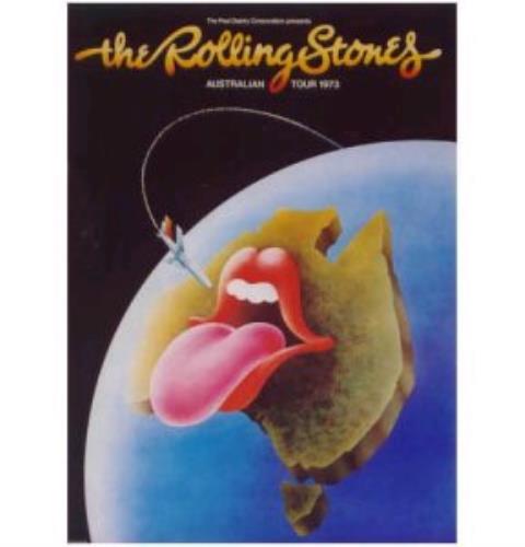 The Rolling Stones 1973 Australian Tour Poster poster Australian ROLPOAU321865