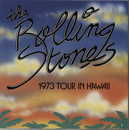 The Rolling Stones 1973 Tour In Hawaii tour programme US ROLTRTO89657