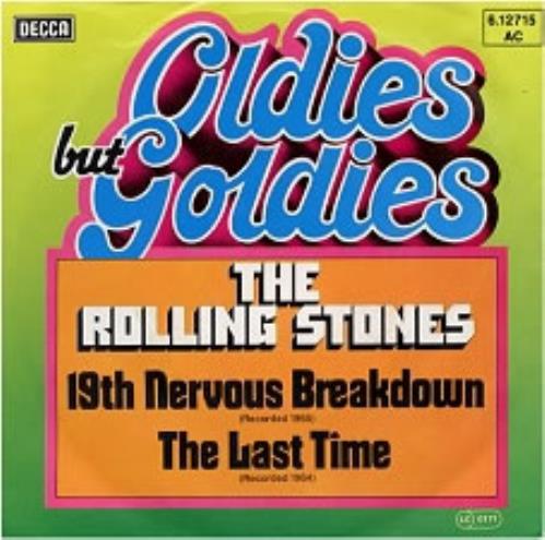 The Rolling Stones 19th Nervous Breakdown 7" vinyl single (7 inch record / 45) German ROL07TH179730