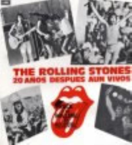 The Rolling Stones 20 A�os Despues Aun Vivos vinyl LP album (LP record) Mexican ROLLPAO140983