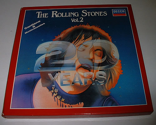 The Rolling Stones 20 Years Volume 2 CD Single Box Set Spanish ROLCXYE211513