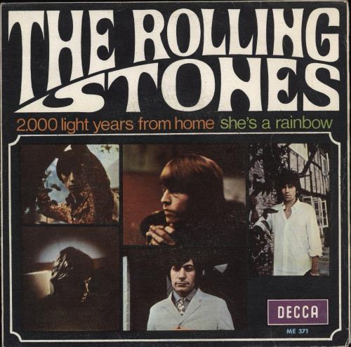The Rolling Stones 2000 Light Years From Home - Boxed 7" vinyl single (7 inch record / 45) Spanish ROL07LI778363