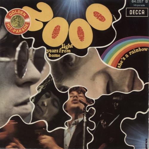 The Rolling Stones 2000 Light Years From Home 7" vinyl single (7 inch record / 45) French ROL07LI776697