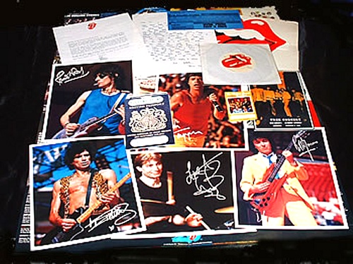 The Rolling Stones 20th Anniversary Fan Club Pack memorabilia US ROLMMTH67745