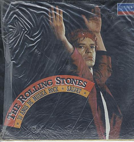 The Rolling Stones 30 Anos De Musica Rock + booklet vinyl LP album (LP record) Mexican ROLLPAN292619
