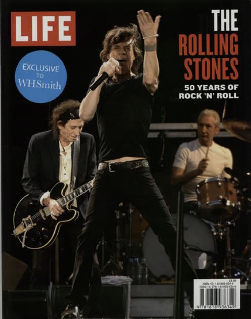 The Rolling Stones 50 Years Of Rock 'N' Roll book UK ROLBKYE572117