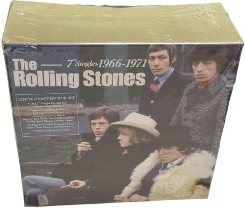 The Rolling Stones 7-Inch Singles 1966-1971 7" single box set UK ROL7XIN832539