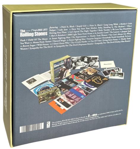 The Rolling Stones 7-Inch Singles 1966-1971 7" single box set UK ROL7XIN885939