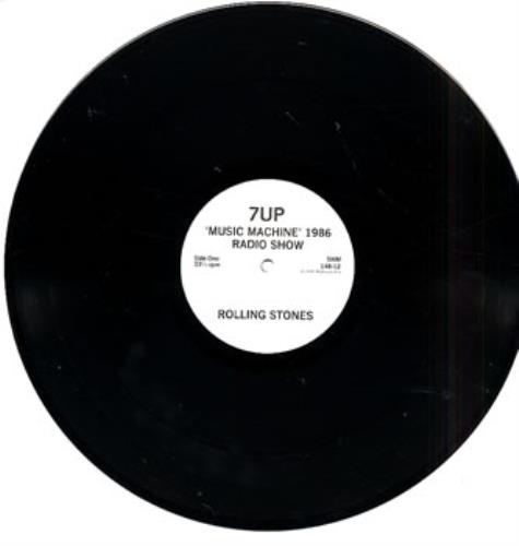 The Rolling Stones 7up Music Machine vinyl LP album (LP record) US ROLLPUP312024