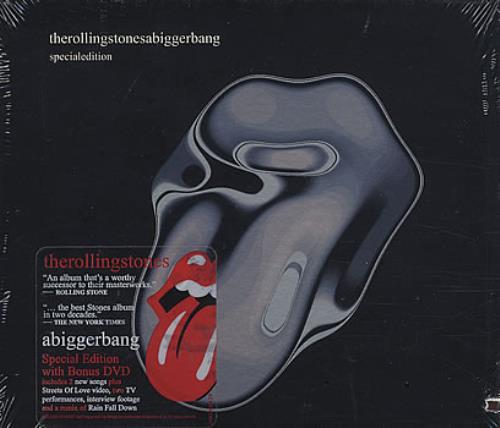 The Rolling Stones A Bigger Bang - sealed 2-disc CD/DVD set US ROL2DAB384397