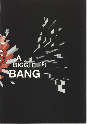 The Rolling Stones A Bigger Bang Tour Programme tour programme UK ROLTRAB392673