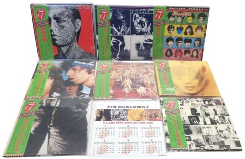 The Rolling Stones A Bigger Bang World Tour 2005 - 2006 CD Album Box Set Japanese ROLDXAB716397