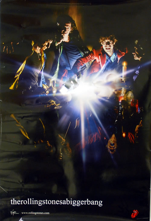 The Rolling Stones A Bigger Bang poster UK ROLPOAB344663