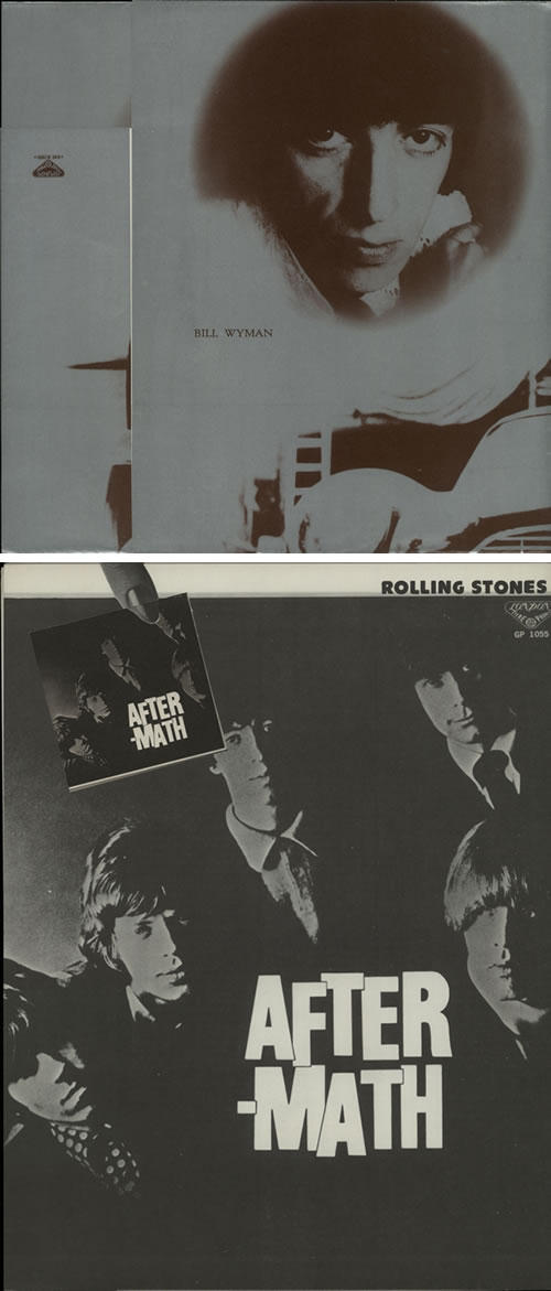 The Rolling Stones Aftermath + Poster vinyl LP album (LP record) Japanese ROLLPAF335161