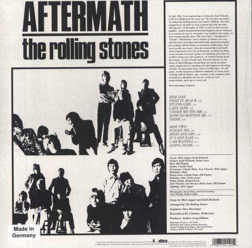 The Rolling Stones Aftermath - 180 Gram - Sealed vinyl LP album (LP record) UK ROLLPAF813102