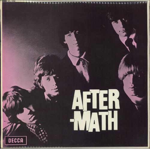 The Rolling Stones Aftermath - 2nd vinyl LP album (LP record) UK ROLLPAF815608