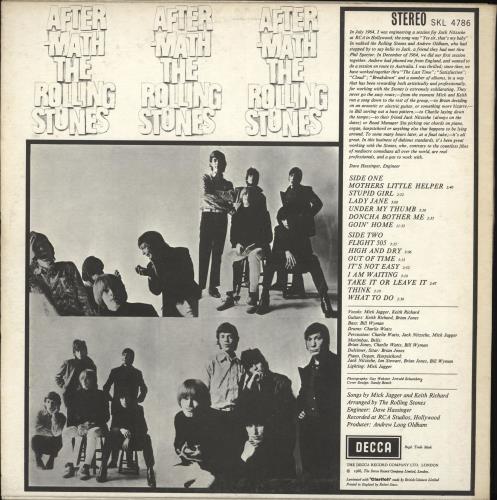 The Rolling Stones Aftermath - 3rd - Export vinyl LP album (LP record) UK ROLLPAF632846