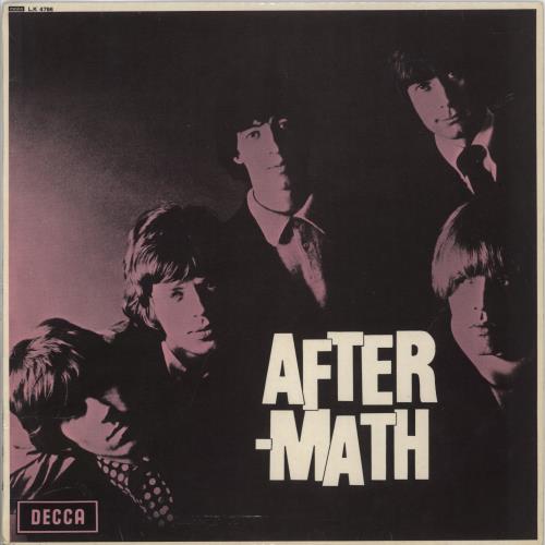 The Rolling Stones Aftermath - 3rd - VG vinyl LP album (LP record) UK ROLLPAF606794