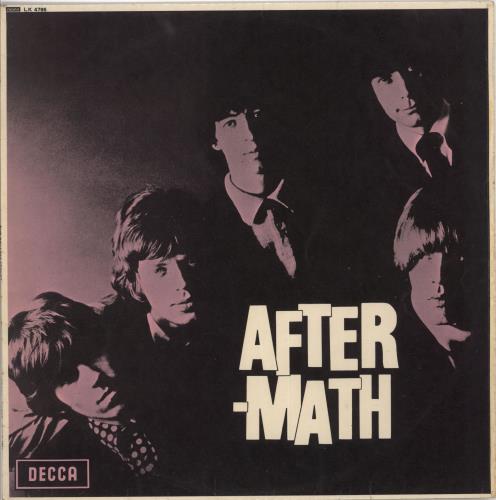 The Rolling Stones Aftermath - 6th - VG - W.O.C. vinyl LP album (LP record) UK ROLLPAF725853