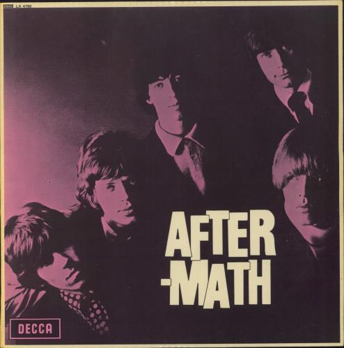 The Rolling Stones Aftermath - 7th - EX vinyl LP album (LP record) UK ROLLPAF855575