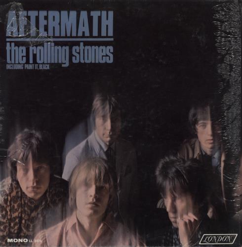The Rolling Stones Aftermath - shrink vinyl LP album (LP record) US ROLLPAF758193