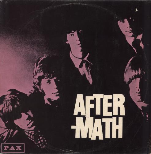 The Rolling Stones Aftermath - VG vinyl LP album (LP record) Israeli ROLLPAF109605