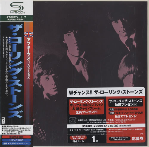 The Rolling Stones Aftermath [UK Version] SHM CD Japanese ROLHMAF452380