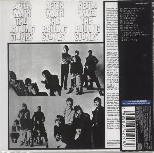 The Rolling Stones Aftermath [UK Version] CD album (CDLP) Japanese ROLCDAF887524