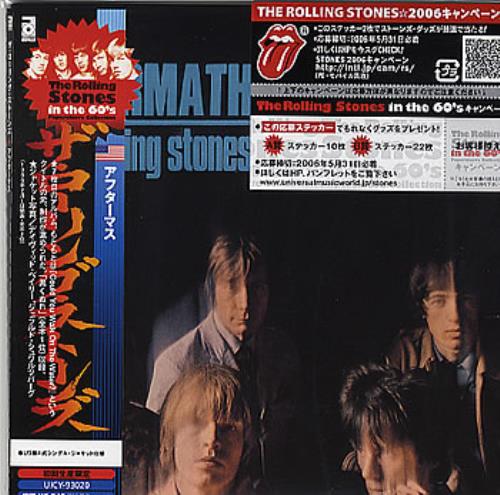 The Rolling Stones Aftermath [US Version] CD album (CDLP) Japanese ROLCDAF356810