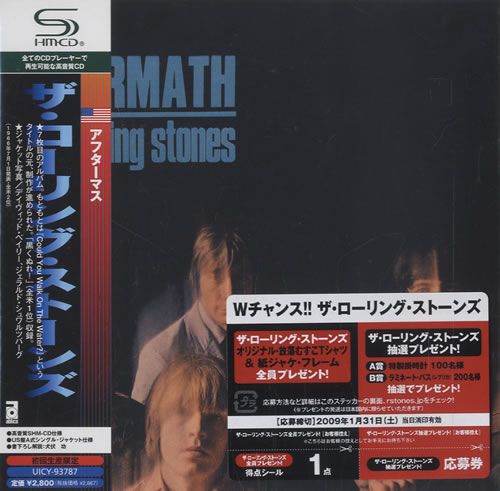 The Rolling Stones Aftermath [US Version] SHM CD Japanese ROLHMAF452383