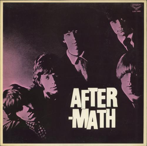 The Rolling Stones Aftermath vinyl LP album (LP record) Japanese ROLLPAF825658