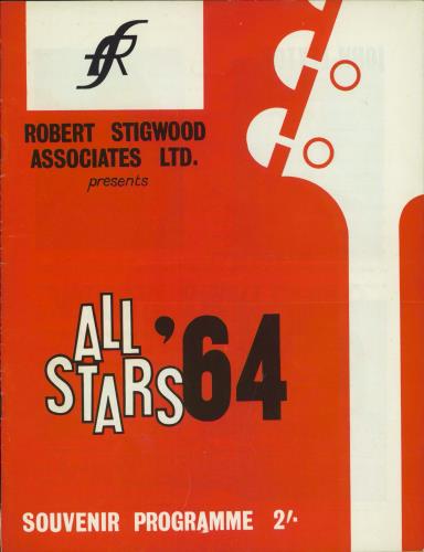 The Rolling Stones All Stars '64 tour programme UK ROLTRAL669010