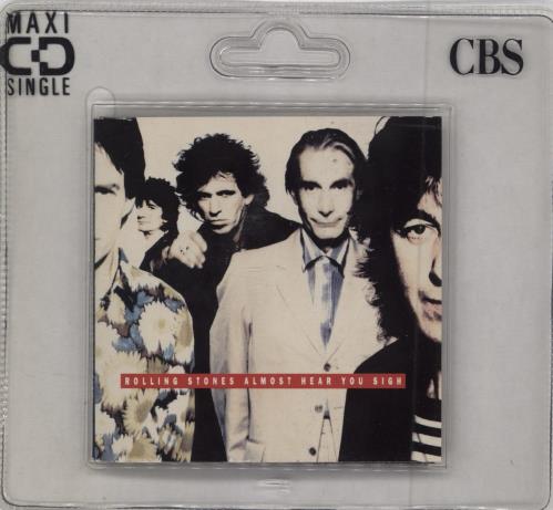 The Rolling Stones Almost Hear You Sigh + Bubble Pack 3" CD single (CD3) Dutch ROLC3AL779616