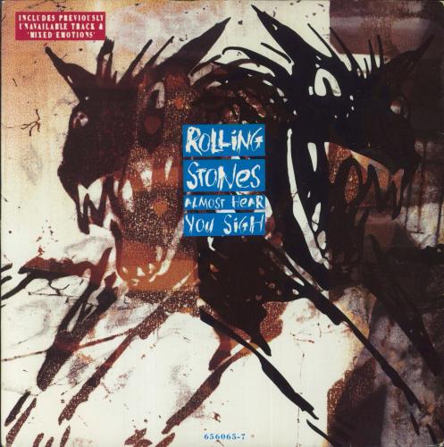 The Rolling Stones Almost Hear You Sigh - EX 7" vinyl single (7 inch record / 45) UK ROL07AL703096
