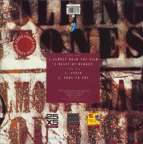 The Rolling Stones Almost Hear You Sigh - Hype Stickered Gatefold Sleeve 12" vinyl single (12 inch record / Maxi-single) UK ROL12AL771037