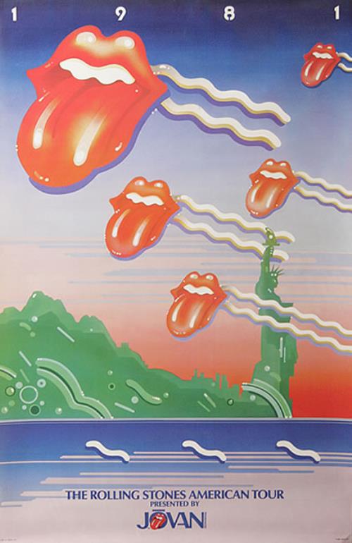 The Rolling Stones American Tour '81 poster US ROLPOAM106606