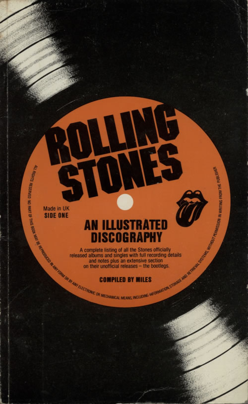 The Rolling Stones An Illustrated Discography book UK ROLBKAN617339